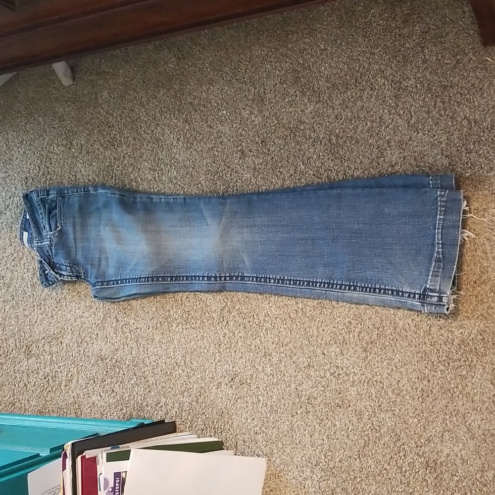 Stetson light wash trouser jeans size 2 Long